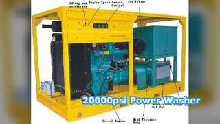 Mesin Cuci Tenaga Diesel Hydro Blaster 20000psi
