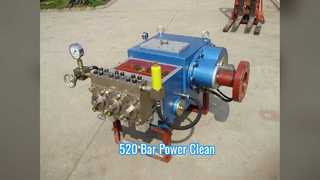 Pompa Kuat Pembersih Saluran Air Hydro Jet 520 Bar