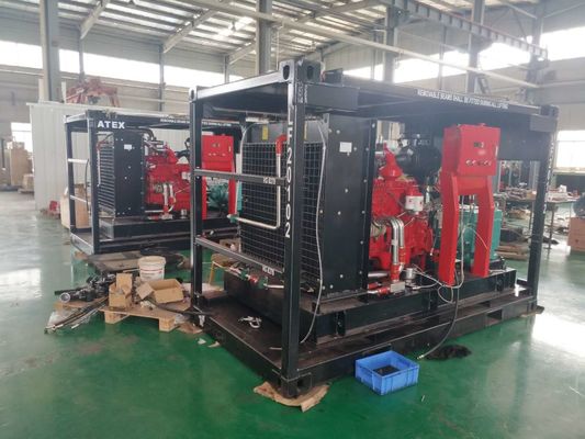 Kualitas  ATEX  ZONE 2 High Pressure Pump Unit Offshore Water Jetting Pumps pabrik