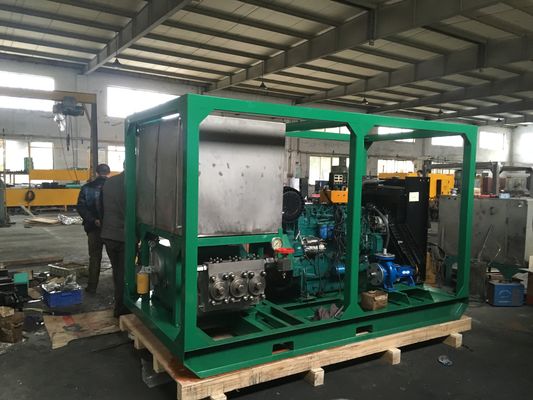 1150bar 90kw Tekanan Tinggi Air Jet Pembersih Pompa Mesin pembersih air dingin