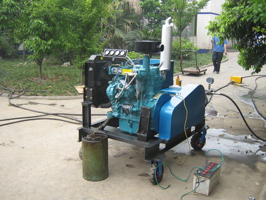 30kw 1000 Bar Mesin Water Blaster Hydroblast Pressure Washer Mesin Diesel Drive