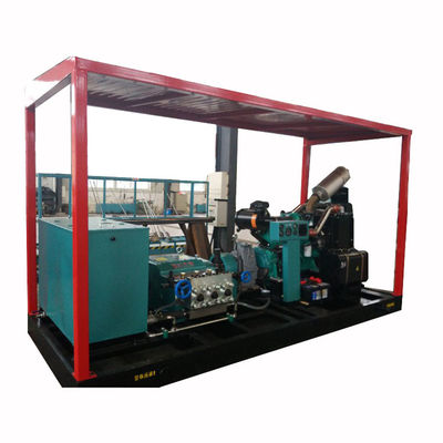 Mesin Cuci Jet Tekanan Tinggi 132kw Tenaga Mesin Diesel Jet Cleaner