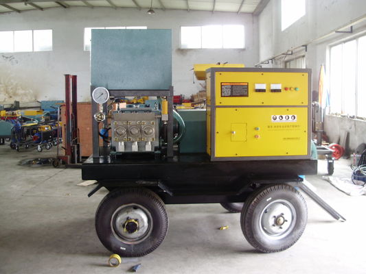 15000psi 75kw Electric Hydro Test Pump Unit Pengujian Tekanan Tinggi Untuk Pipa