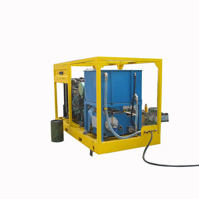 Mesin Cuci Tekanan Tinggi Industri 90kw Trailer Mounted Pressure Water Pumps