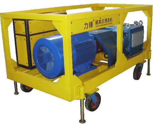 Mesin Cuci Tekanan Tinggi Industri 90kw Trailer Mounted Pressure Water Pumps