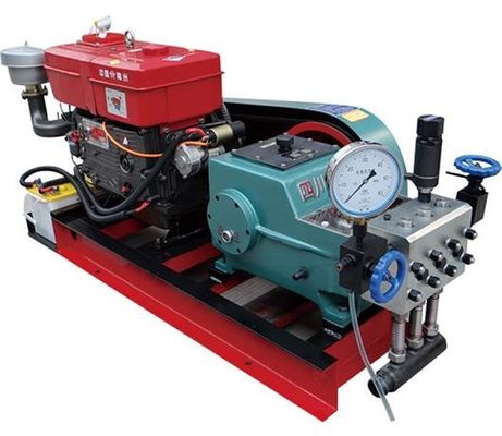 15kw Ultra High Pressure UHP Water Blasting Machines Pembersih Pipa Penukar Panas