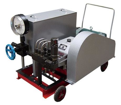 5.5kw 125MPa Pompa Uji Tekanan Air Listrik Peralatan Tekanan Hidrostatik