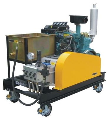 Mesin Water Blaster 15000psi Mesin Cuci Tekanan Hydroblaster Penggerak Mesin Diesel