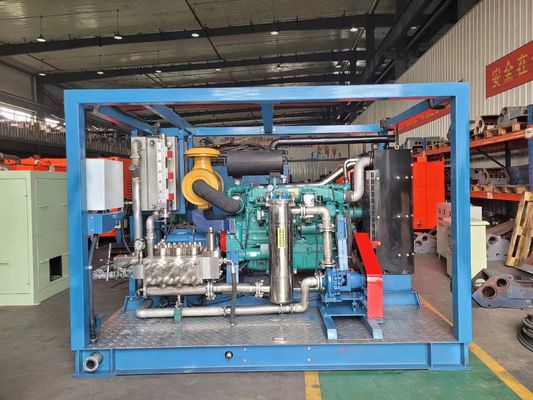 Pembersih Saluran Jet Tekanan Tinggi 230 Bar 250L/Menit Pompa Air Tekanan Tinggi