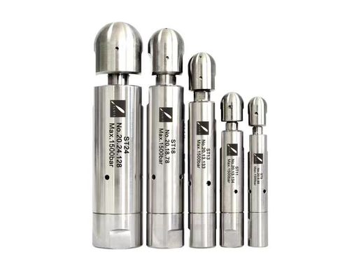 1500bar Rotating Drain Cleaning Nozel Aksesori Pencuci Tekanan Tinggi