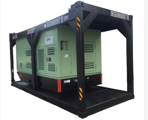 10000psi ATEX ZONE 2 Unit Pompa Tekanan Tinggi Pompa Air Buktinya Ledakan Di Luar Pantai