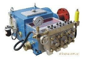 Waterproof Water Jet Pompa Plunger Tekanan Tinggi 500 Bar Untuk Menghilangkan Karat Kapal