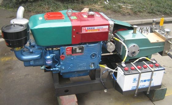 11kw Tekanan Tinggi Peralatan Hydro Blasting Penghapusan Karat Hydroblaster
