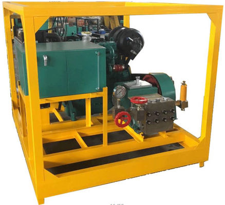 15kw Ultra High Pressure UHP Water Blasting Machines Pembersih Pipa Penukar Panas