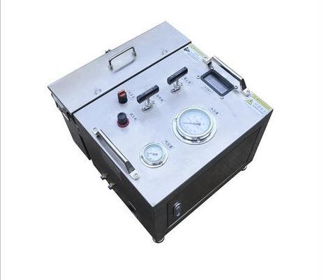 Katup Pengaman 20000psi Pompa Uji Tekanan Pneumatik Jenis Bukti Ledakan Tahan Api