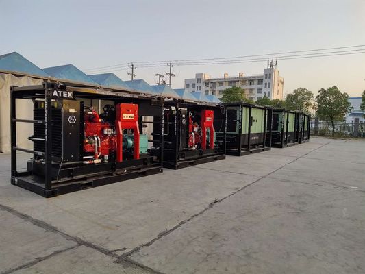 Pompa Jet Air Tekanan Tinggi Zona ATEX 2 Dengan DNV Lifting Frame Explosion Proof