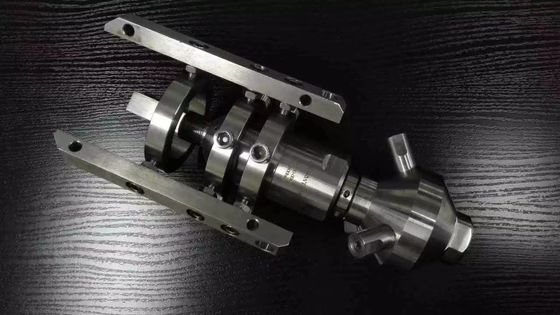 Alloy Steel Sewer Rotating Nozzle Tekanan Tinggi Tahan Karat Untuk Pembersihan Internal Tabung