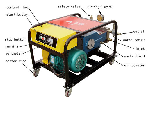 Hydro Industrial Water Blaster Untuk Menghilangkan Karat Kapal 10000psi