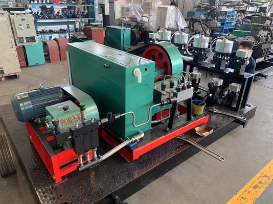 Tekanan tinggi 800bar Pompa pengujian hidro bermotor Untuk pengujian tekanan boiler