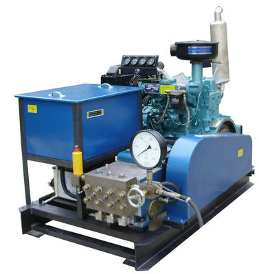 Pompa Uji Hidro Tekanan Tinggi 15kw Untuk Saluran Pipa Penggerak Mesin Diesel
