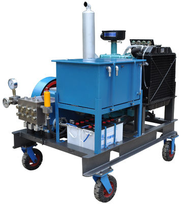 Pompa Uji Hidro Tekanan Tinggi 15kw Untuk Saluran Pipa Penggerak Mesin Diesel