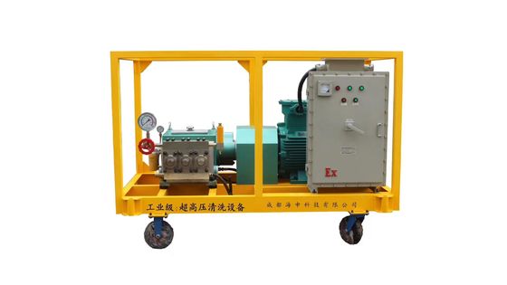 Peralatan Hydro Blasting 1000bar Untuk Menghilangkan Karat Di Kapal Hydro Blaster