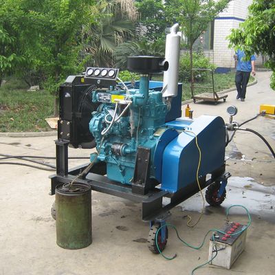 Pipa kapal Tekanan hidrolik Pompa uji hidro 400bar Mesin diesel