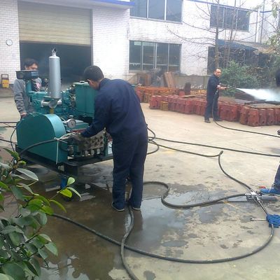 15kw 450bar Mesin pembersih Air Jet Mesin pembuangan Air Jet